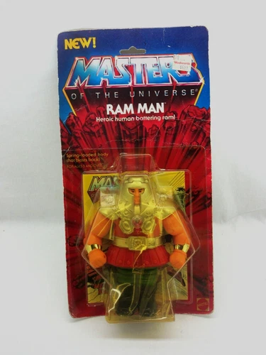 MOTU,VINTAGE,RAM MAN,Masters of the Universe,MOC,sealed,figure,He-Man