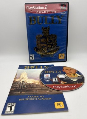 Bully (Sony PlayStation 2, 2006) PS2 Greatest Hits-W/Manual-Tested-Clean Disc