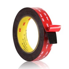 0.98Inch x 16.5Ft Automotive Double Sided Tape for Car Home Office Decor