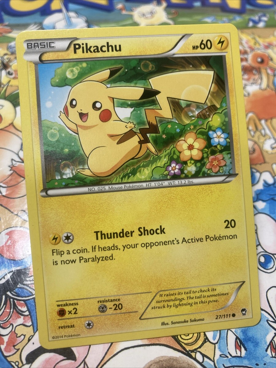 Pokémon TCG Pikachu Furious Fists 27/111 Regular Common | eBay