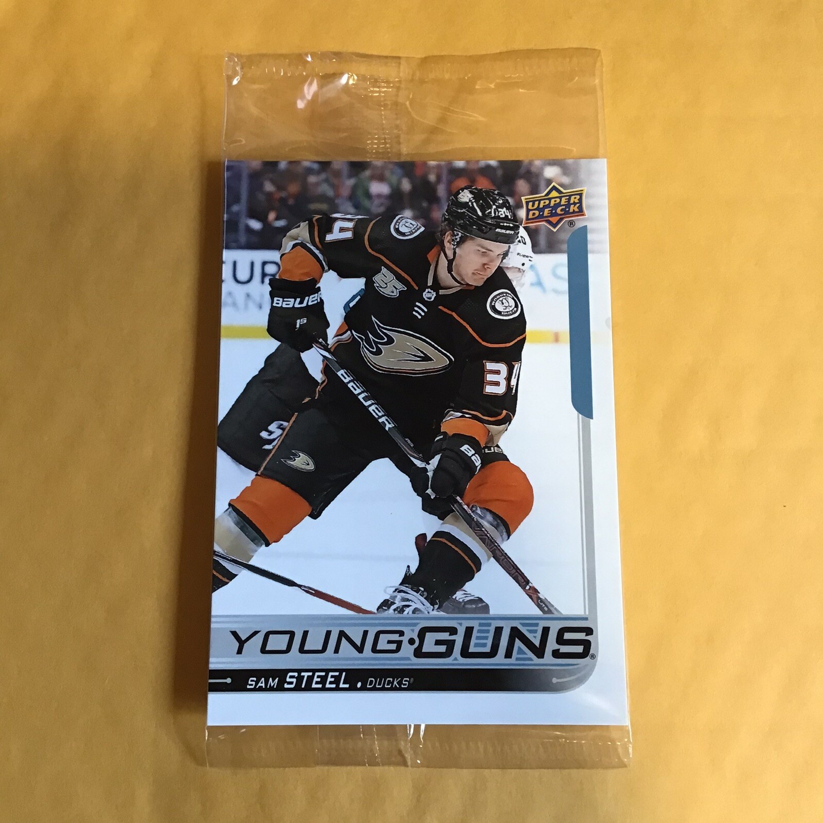 🔥2018-19 Upper Deck Series 2 Sam Steel Young Guns Jumbo Oversized Rookie 487 RC