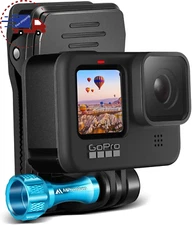 Mipremium Backpack Strap Clip Mount for Gopro Hero 10 9 8 7 6 5 4 3+ 2 Session B