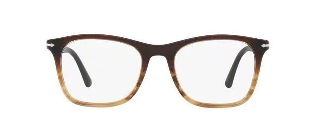 Persol Men Squared Eyeglasses PO3188V 1026 Brown Frame Demo Customisable Lens - Image 2 of 4