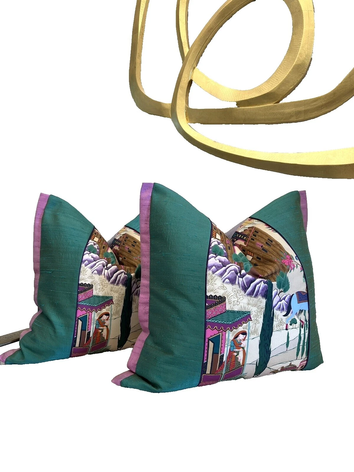 Paisley Fantasy & Mythology Home Décor Pillows