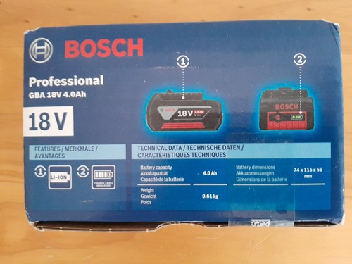 Bosch GSB 18V-21, 18V, mit 2 Akkus 4,0Ah, Koffer L-Boxx und Ladegerät GAL 18V-40 - Bild 9 von 14