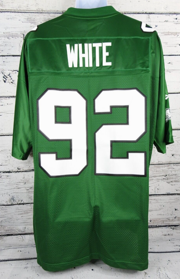 Reebok Vintage Throwback Reggie White 92 Philadelphia Eagles Jersey