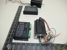 Stepperonline 24HS39-3008D Dual Shaft Stepper Motor & M542T Microstep Driver