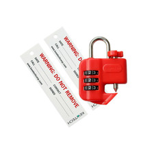 Kewtech Lockout Kit KEWLOK Electrical Safety Lock Out Padlock Combination
