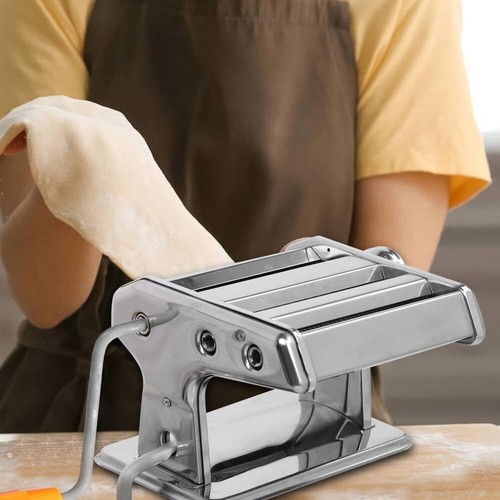 Stainless Steel Adjustable Pasta Maker Machine Lasagne Spaghetti Ravioli Cutter - Picture 8 of 11