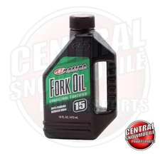 Fork Oil Maxima Motorcycle MX 15W Advanced Formula Anti-Foaming 16oz