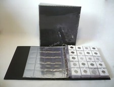 SAFE OFFERTA - ALBUM RACCOGLITORE COMPACT A4 PER MONETE IN OBLO + FOGLI A SCEL