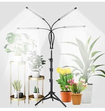 Grow Light with Stand, Four-Head Plant Light for Indoor Plants,80LED Red Blue Fl