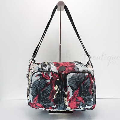 NWT Kipling HB7686 Sidney Crossbody Shoulder Bag Polyester Casual Flower $119