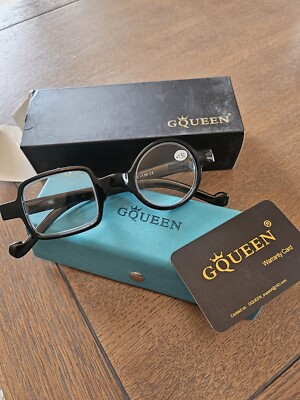 GQUEEN Unisex Lesebrille rund/eckig flippiges Gestell Lesebrille verschiedene Stärken