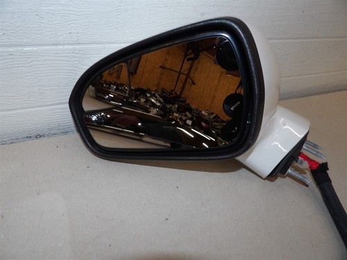FORD FUSION 19-20 POWER WHITE w/o blind spot alert w/turn signal, LH DOOR MIRROR - Picture 3 of 6