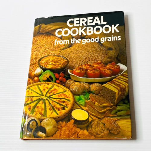 Cereal Cookbook From The Good Grains Hardcover Book Vintage 1980 Kelloggs - Picture 1 of 12