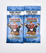 2x Garbage Pail Kids Topps Food Fight 2021 Value Pack  22 + 2 Exclusive Cards 🔥