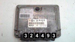 VW BORA STEUERGERÄT 06A906018ED 0261206322 ORIGINAL Bj 2000