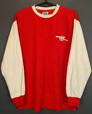 RETRO REPLICA MENS ARSENAL 1970/1971 SOCCER FOOTBALL SHIRT JERSEY MAILLOT SIZE S