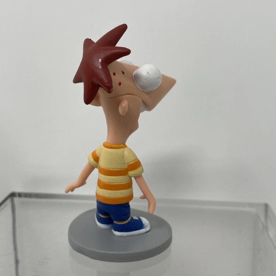 Disney Store 2010 Phineas & Ferb PVC 2¼" - Phineas Flynn -Toy Mini Figure- RARE - Image 4 of 4
