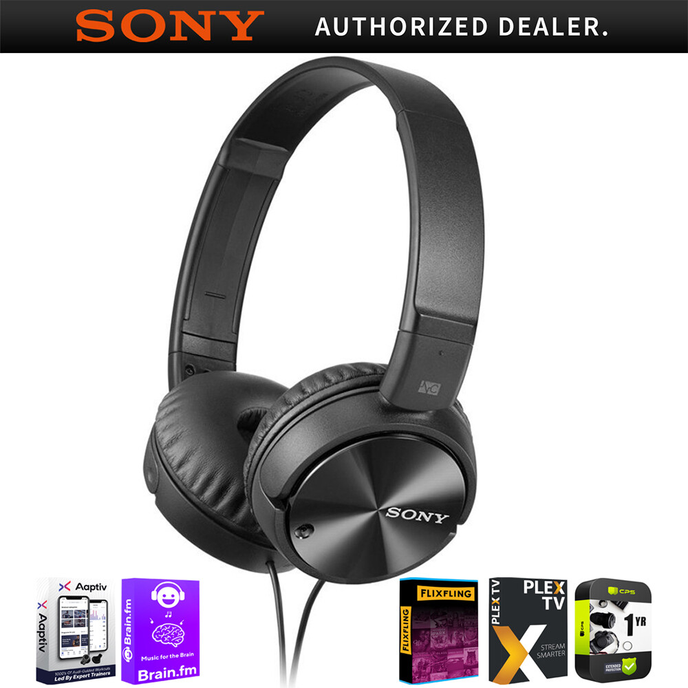Sony Noise Cancelling Headphones Extended Battery Life with Audio & Warranty-image