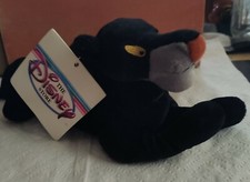 Bagheera 8" The Disney Store Plush Mini Bean Bag D.E. 