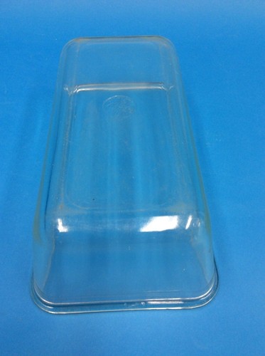 Vintage Used Clear Glass Pyrex 1919 Bread Pan Casserole Dish Kitchen Cookware - Picture 12 of 12