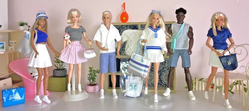 Barbie & KEN LOOKS TENNIS  Maeve Reilly  R. BEST & ACCESSOIRES Gold Label MATTEL