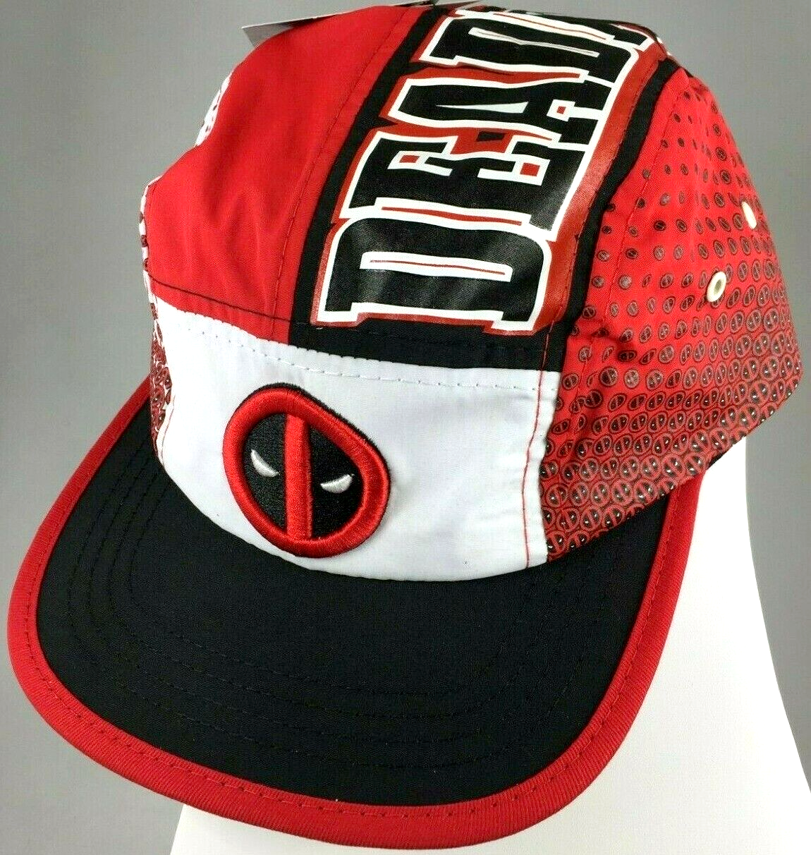 Concept One Deadpool Mens Hat 5 Panel Adjustable OSFM Marvel 80 Years Series New