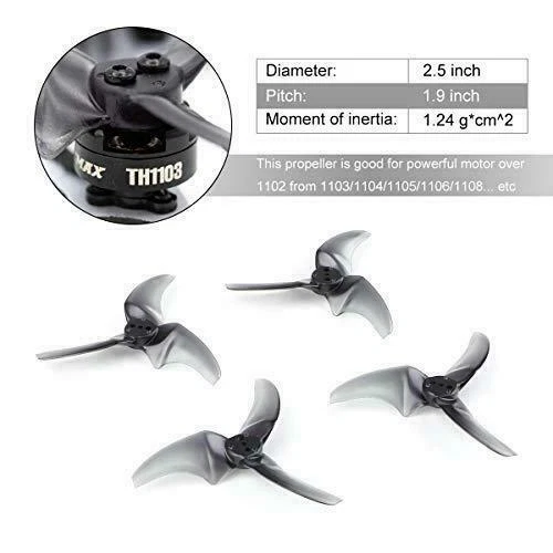 16pcs Emax Avan Rush 2.5 Inch 3 Blade Propeller Tri-Blade Props for Tinyhawk - Image 4 of 4