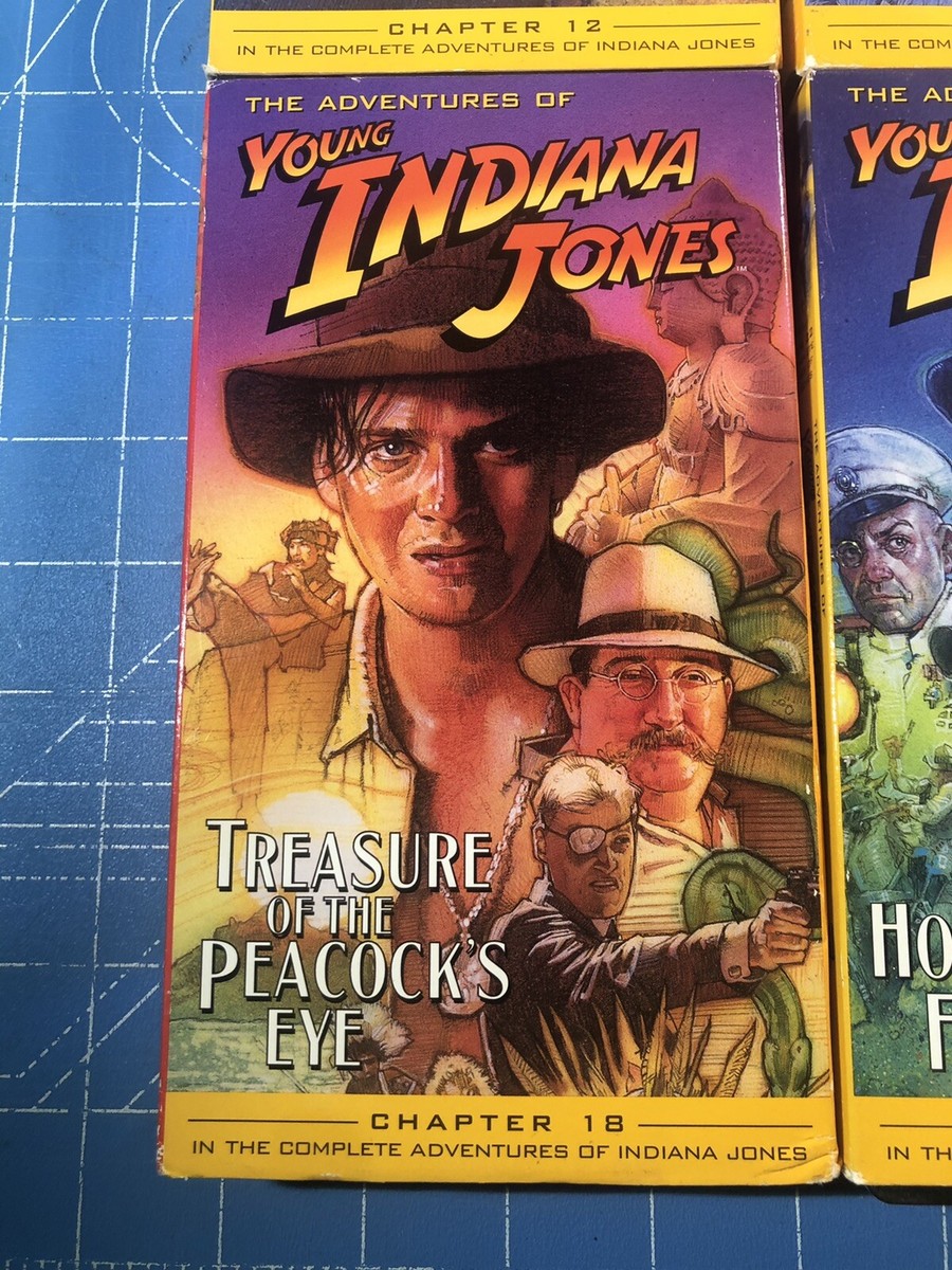 (未使用･未開封品)Young Indiana Jones [VHS] The Adventures of Young Indiana Jones VHS Series Lot of 4