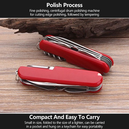 11in1 Portable Pocket Multitool Stainless Steel Pliers Knife Screwdriver Outdoor - Picture 7 of 12