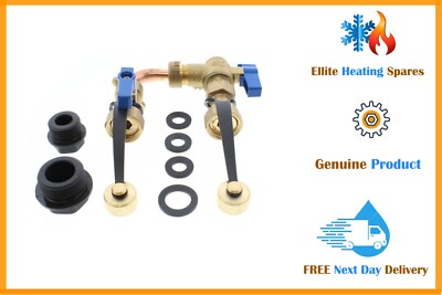 Baxi 730603 720808301 5119495 Duo Tec Heatmax Platinum Gold Filling Loop Kit Neu