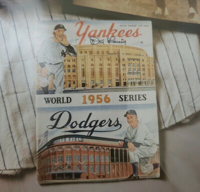 No. 7 The PERFECT GAME Larsen & Berra1956 WORLD SERIES Yankees
