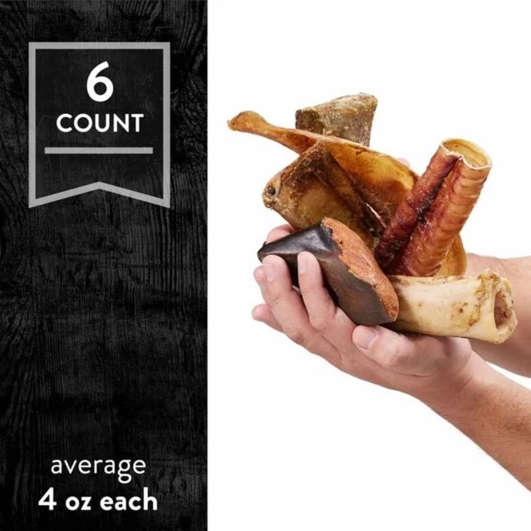 NUEVO Dentley's Nature's Natural Bones & Chews 6 Ct Paquete Variedad Moderada BB 12/25 Foto 4 de 4