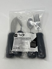 Medline Adaptive Utensils Weighted  Bendable Fork Teaspoon Tablespoon Knife