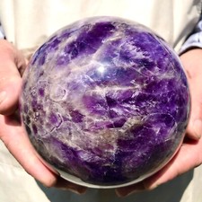 3320g  Natural dream amethyst crystal quartz ball Reiki healing