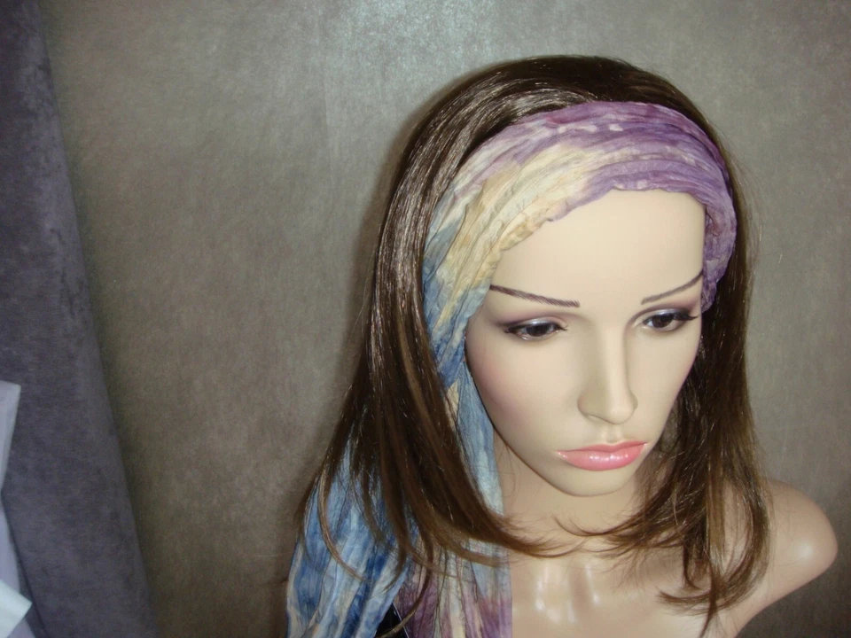 Peluca Hot Hair Catwalk Collection 3/4 con bufanda adjunta Foto 3 de 4