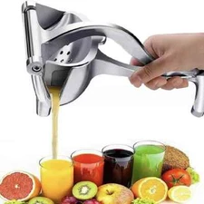 Steel Lemon Juicer Squeezer Manual Household Clip Fruit Press Machine.
