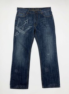 Buranki jeans uomo usato W42 tg 56 denim straight gamba dritta boyfriend  T7085 | eBay