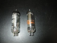GE & RCA vintage radio tubes-untested,very clean,cheap,2