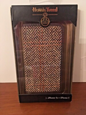 NEW GRIFFIN Harris Tweed Herringbone Case Apple iPhone 5 5S RE37631