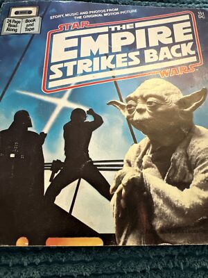 BOOK ONLY! Star Wars Book and Tape Read Along - The Empire Strikes Back- NO TAPE