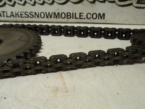 Arctic Cat Jag Lynx 2000 3000 19 39 Gears Sprockets Snowmobile Chain - Picture 3 of 3