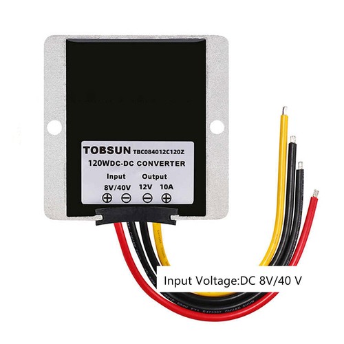 Spannungsstabilisator 8~40V Bis 12V 10A 120W Steuergerät Regler Wasserdicht - Bild 9 von 12