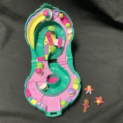 Polly Pocket Splash N Slide Water Park Pool Bluebird 1995 Vintage