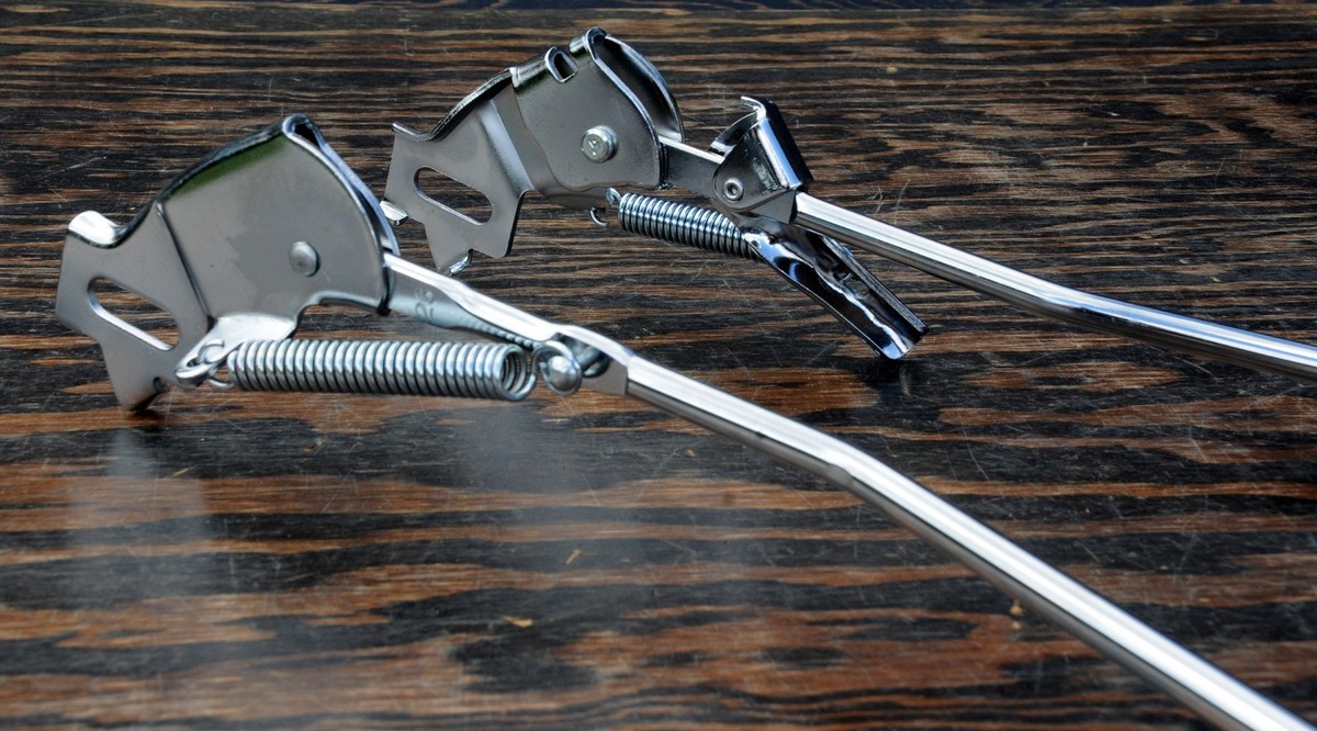 Chrome Prewar Bike style Drop Stand KICKSTAND 26