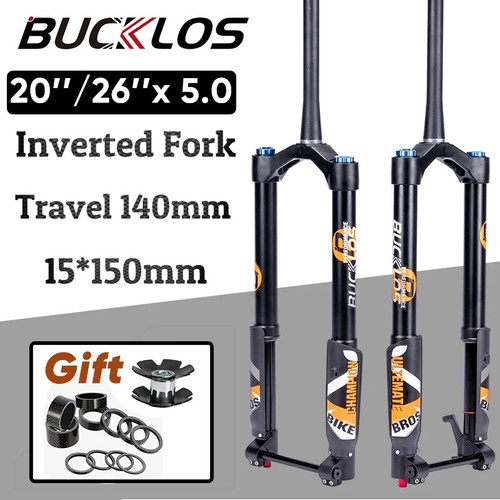 20/26er Ebike Snow/Beach Bike Inverted Air Suspension Fork Thru Axle 15*150mm - Picture 9 of 21
