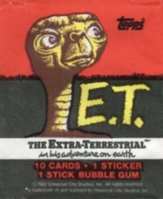 1982 Topps ET The Extra-Terrestrial Trading Cards  Complete Your Set  U Pick