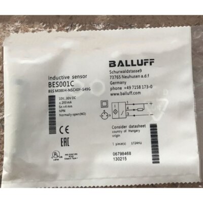 1piece new balluff Proximity switch BES M08EH-NSC40F-S49G Free ship